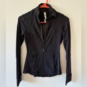 Lululemon black define zip up